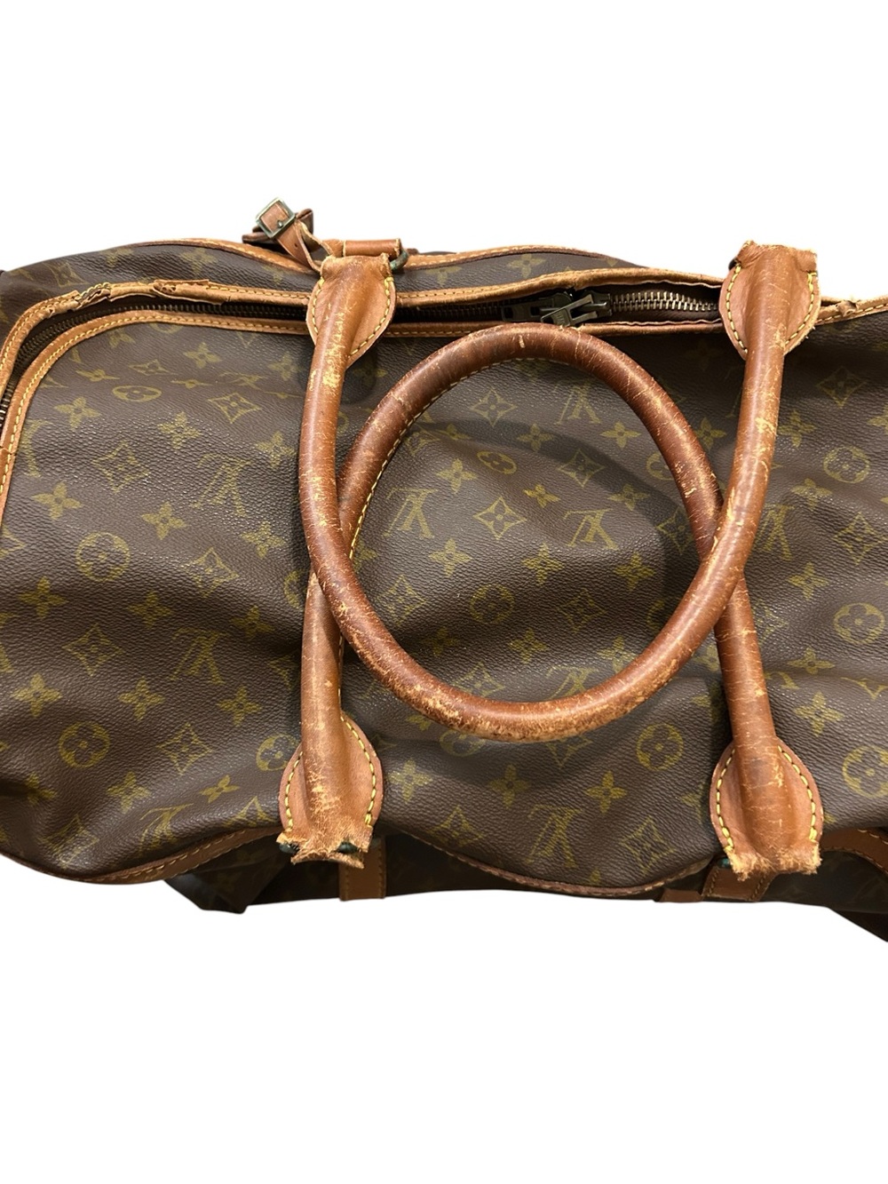 Louis Vuitton Sac Chasseur 55 LV Monogram Canvas Vintage Travel Bag Luggage Tote - Picture 13 of 13